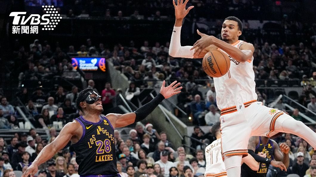 NBA/18連敗後終於開胡 馬刺擊垮湖人拿下本季第4勝