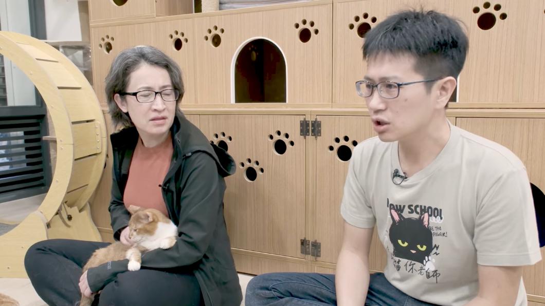 蕭美琴拜訪貓咪中途之家 創辦人喊話:看到喜歡的不要客氣