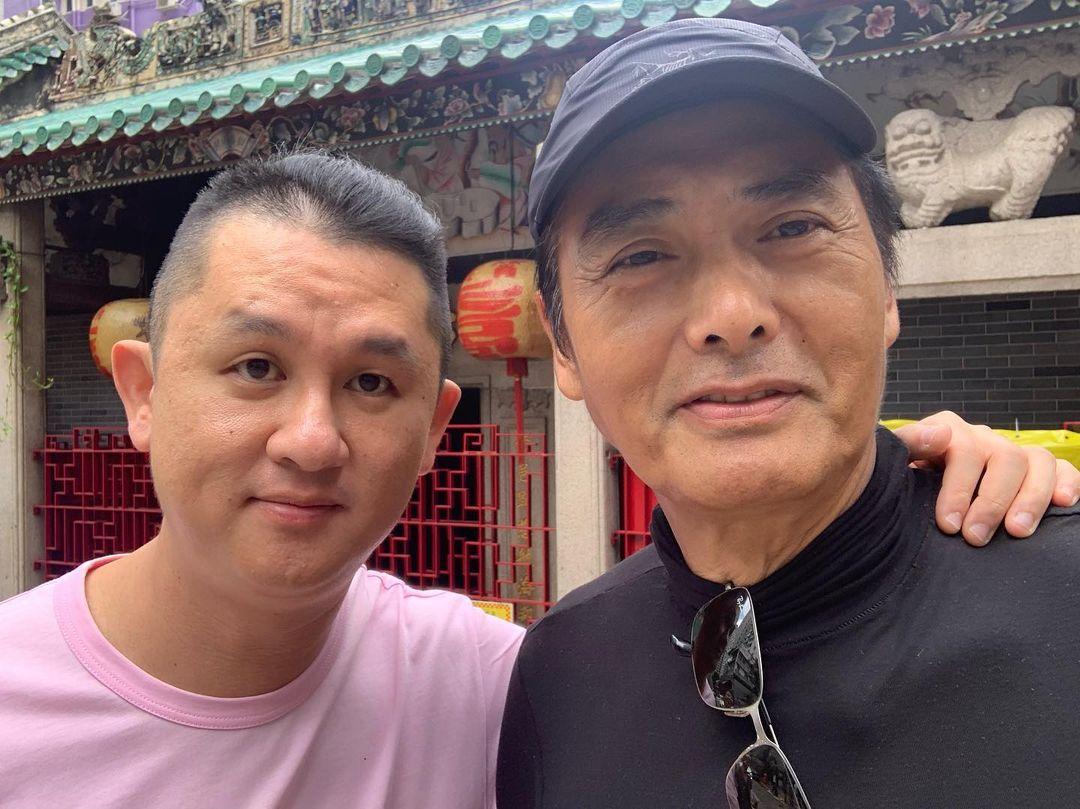 蔡文傑人脈更是廣闊,連影帝周潤發都認識。(圖/翻攝自IG)
