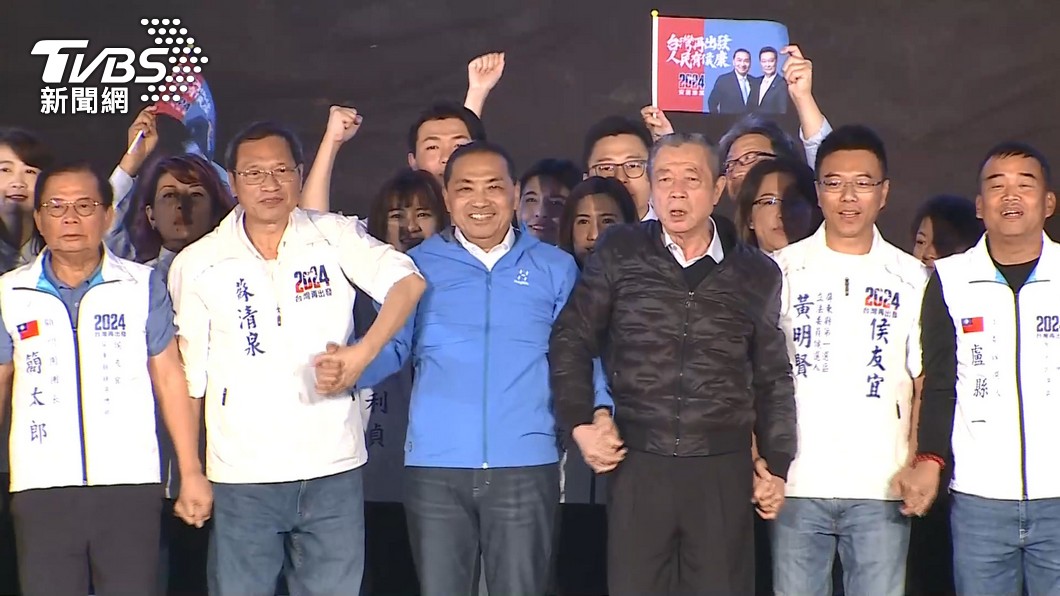 周典論17日出席侯友宜屏東競總成立大會。(圖/TVBS資料畫面)