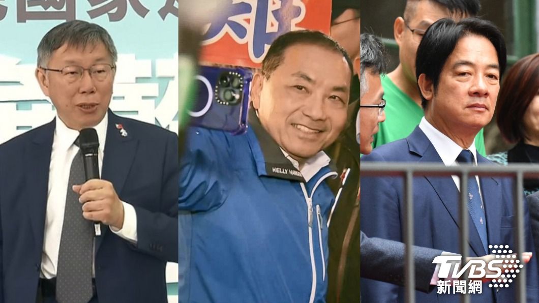 愛莉莎莎助攻?柯文哲好感度、聲量衝第一 最新總統當選率出爐