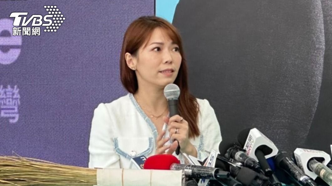 柯文哲競辦發言人陳智菡。（圖／陳昫蓁攝）
