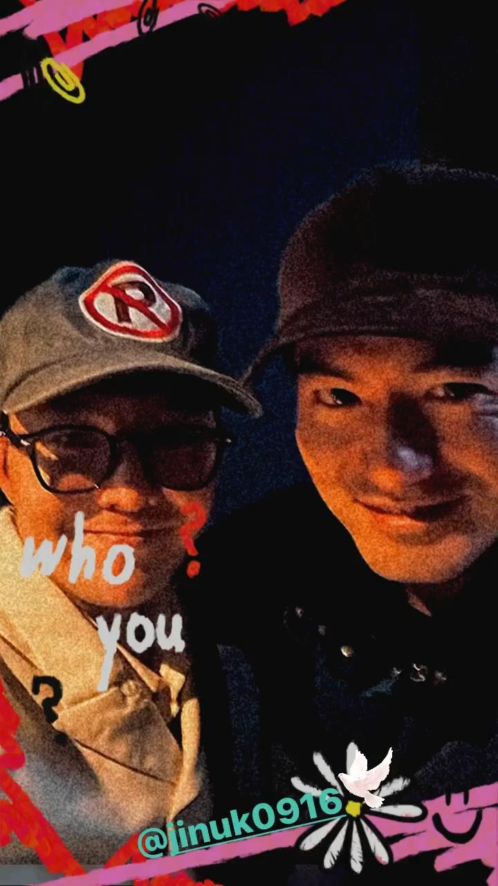 GD(左)曬出與李陣郁的合照。(圖/翻攝自GD IG)