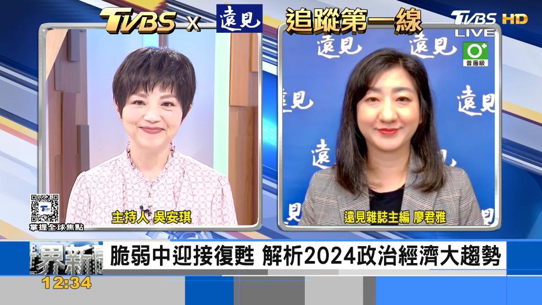 TVBS《FOCUS世界新聞》x《遠見雜誌》聚焦台灣2024政經大趨勢