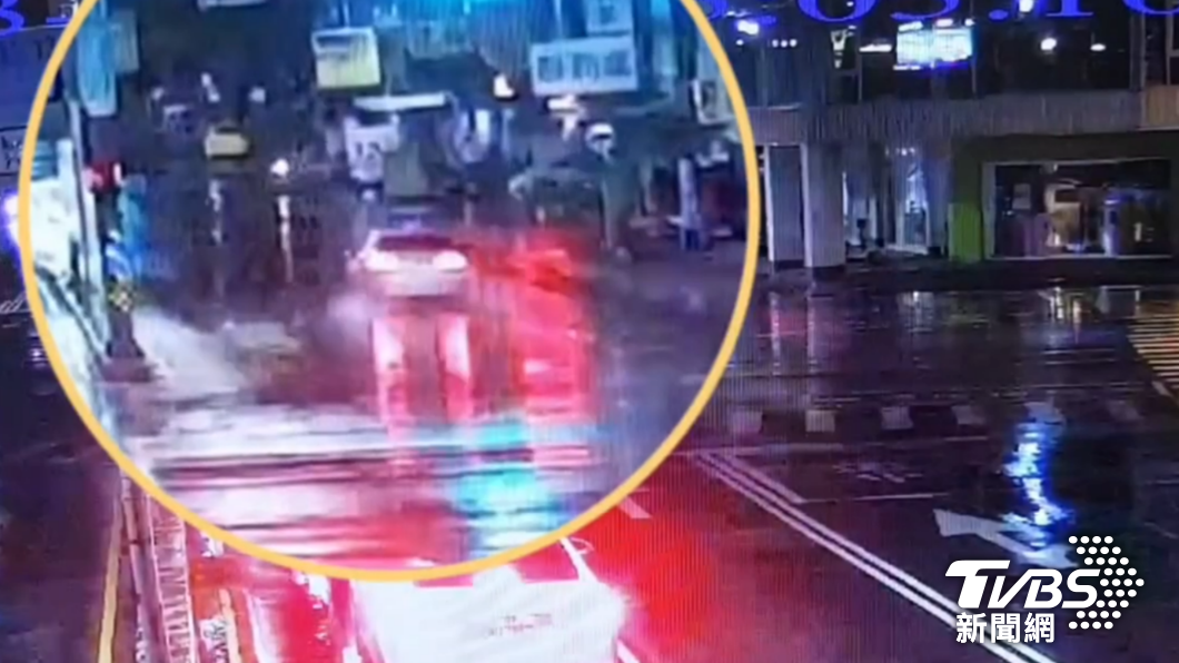 汽車駕駛曹男涉嫌公共危險(肇事逃逸)、過失傷害等。(圖/TVBS)