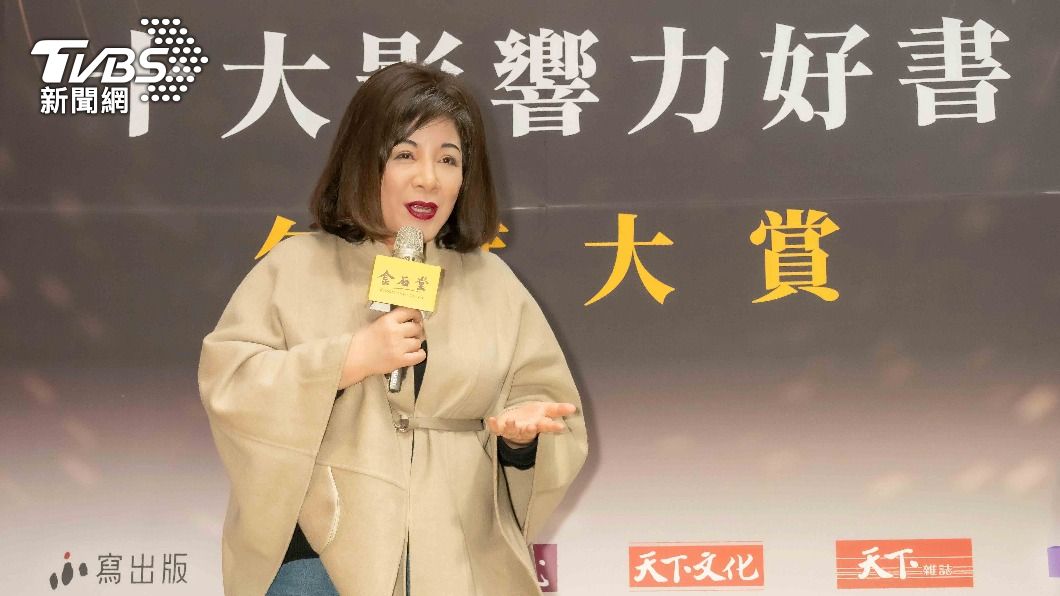 陳文茜分享生命故事。(圖/TVBS)