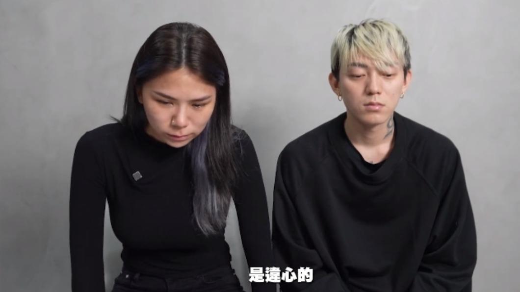 蕾菈夫婦涉毒遭逮,道歉影片網友兩極化。(圖/翻攝自蕾菈IG)