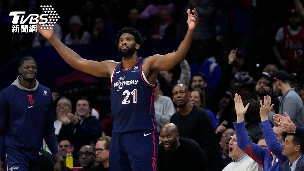 NBA/恩比德飆分秀!愛德華茲嘆「76人怎麼輸」:根本不能碰他