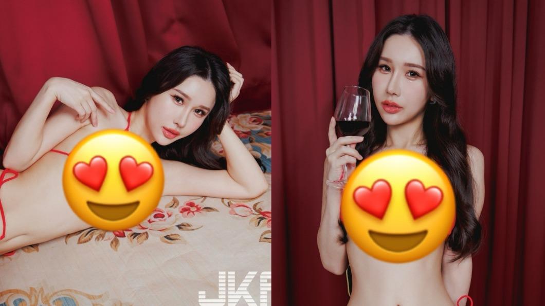 JKF女郎南半球失守!超小件比基尼「炸出豐滿」 老司機想征服