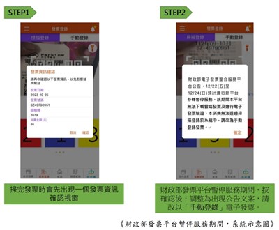因應電子發票新平台移轉 中市經發局:12/20-26台中購物節消費建議手動登錄