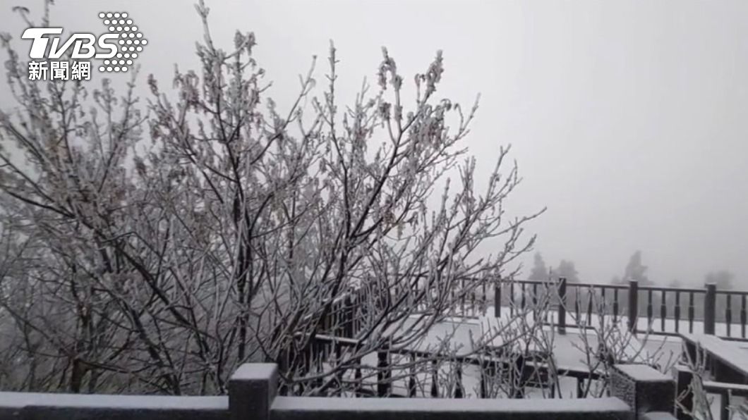 雪地美景。(圖/TVBS)