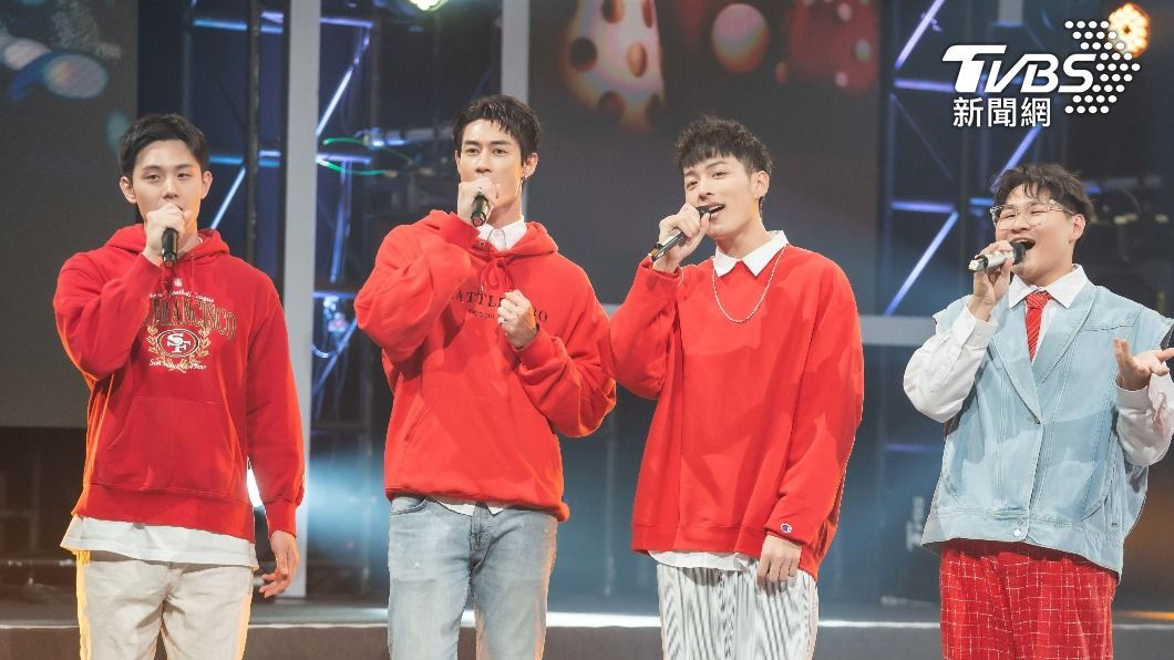 IT BOYZ陳彥廷、黃柏峰、鍾岳軒、鄭豐毅將帶來四首典曲目。（圖／TVBS）