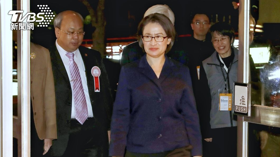 民進黨副總統候選人蕭美琴。(圖/胡瑞麟攝)