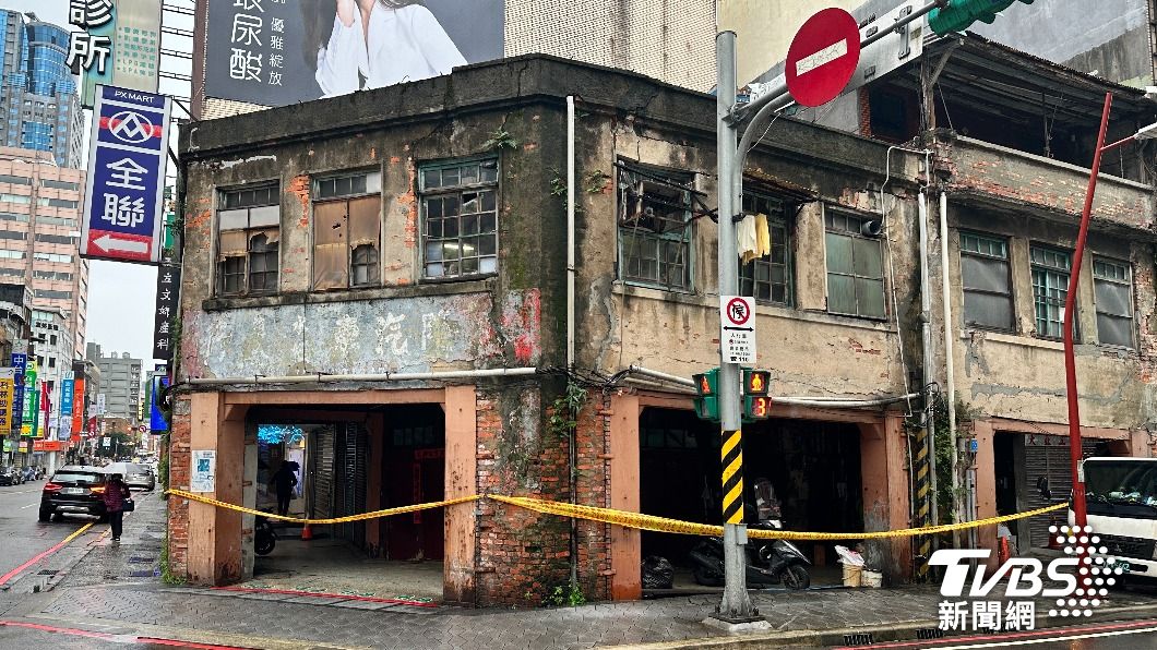 基隆三棟近70年老舊建築 市府已「封鎖騎樓」「限期拆除」