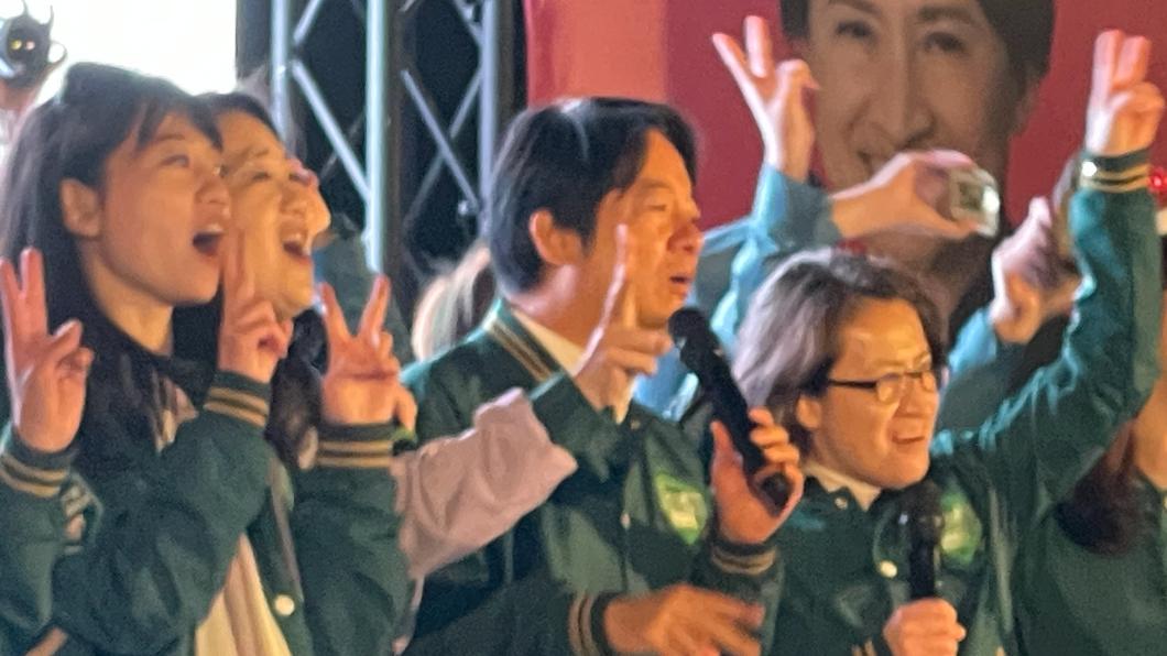 觀察/環島拼圖最終場!賴蕭齊聚民主聖地 支持者寒夜嗨翻天