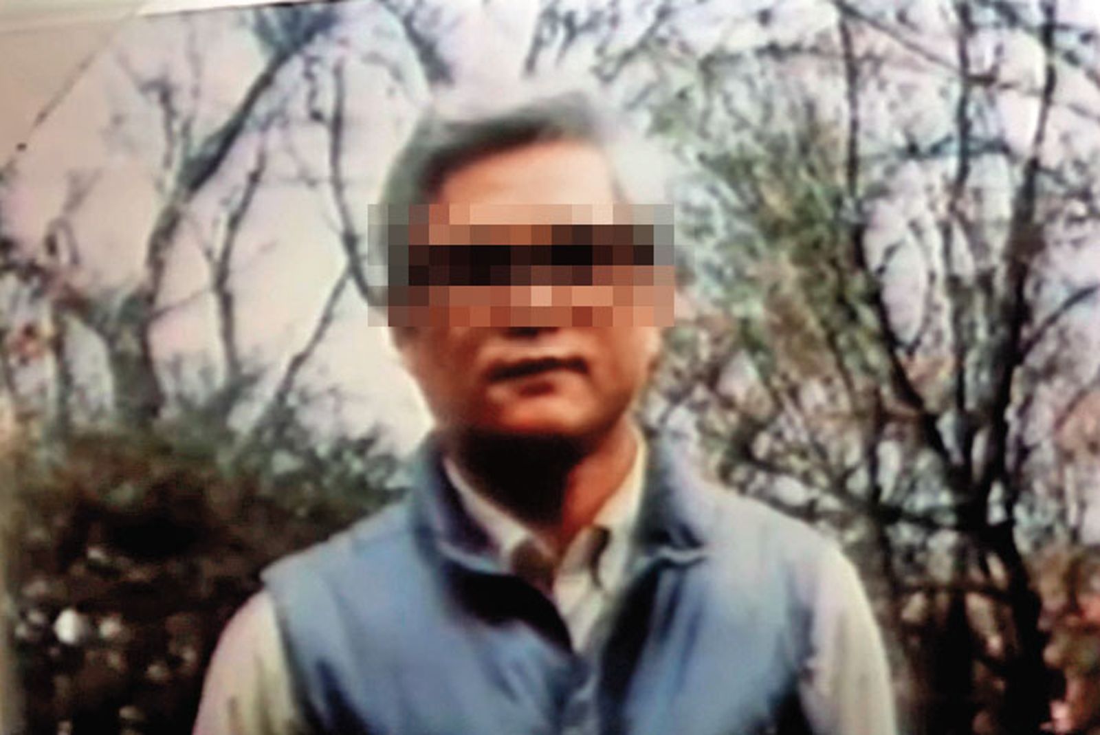 保管金庫鑰匙、密碼的華南銀行襄理林永泉,慘遭虐殺。(圖/東森新聞提供)