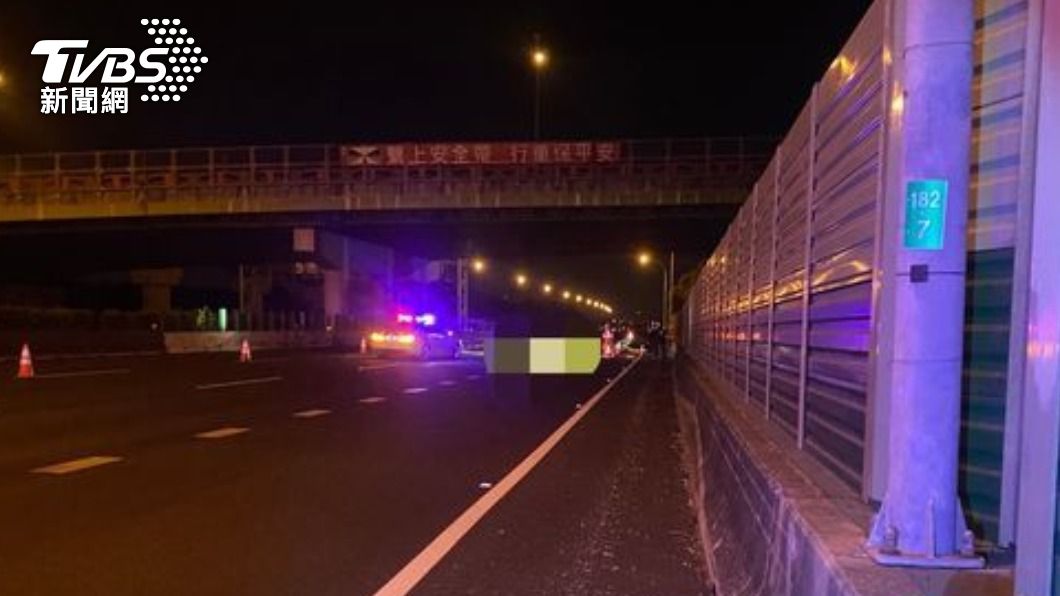 國道離奇死亡車禍!台中男從9米高國道路橋墜落 遭多車輾斃