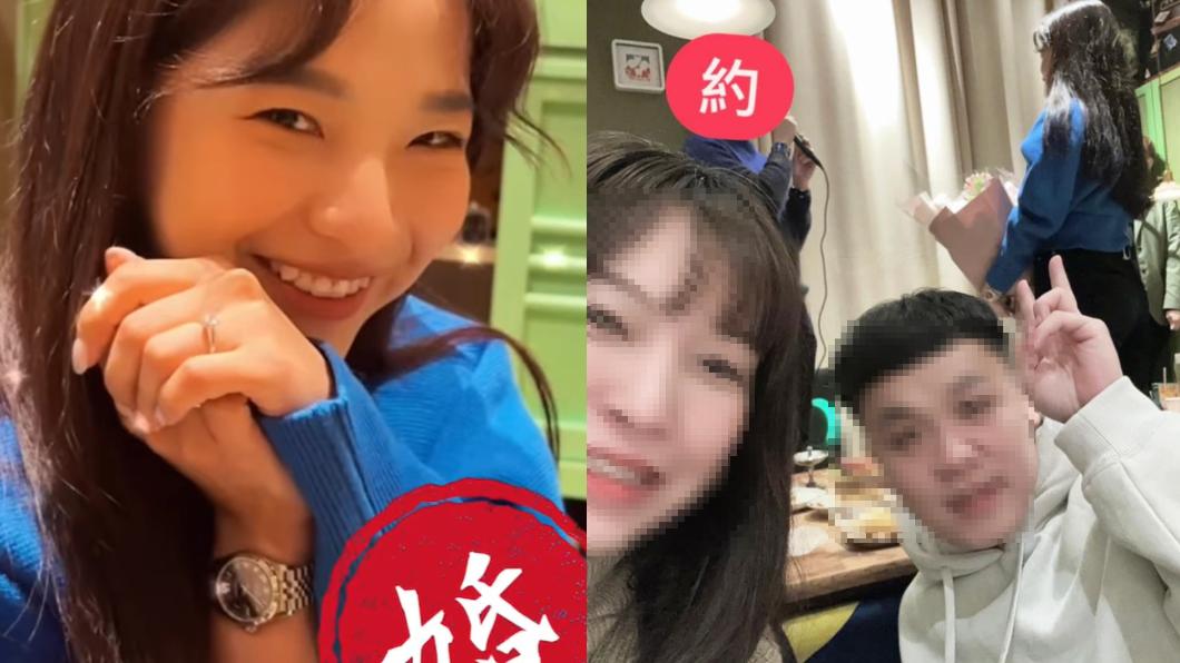 貝莉莓被求婚現場照片。（圖／翻攝自berylovee IG）