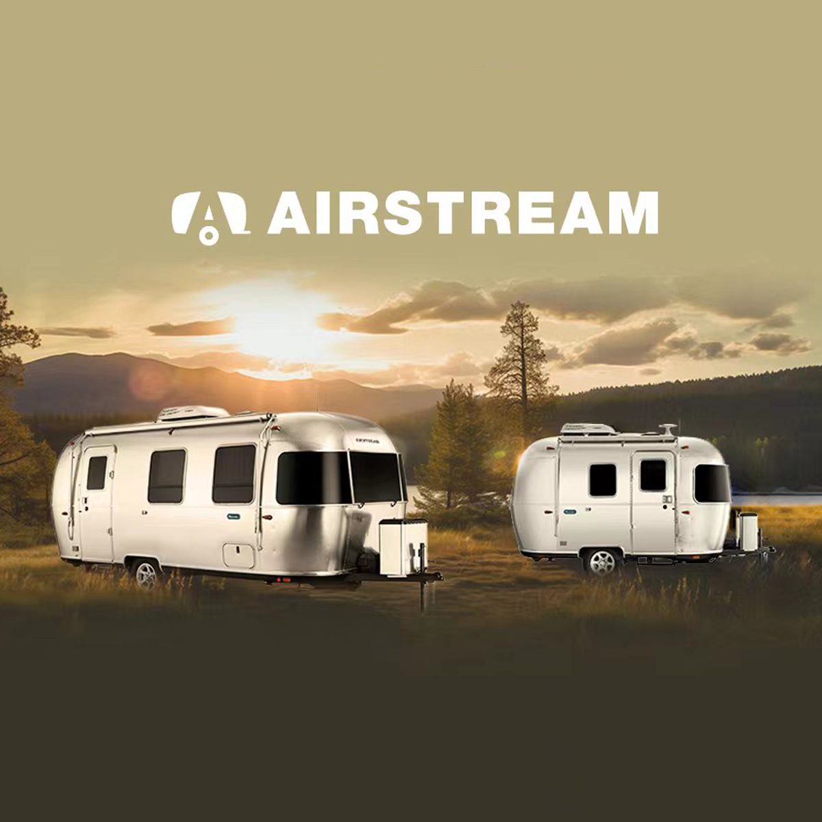 AIRSTREAM露營車今起在好市多台中南屯店展售。(圖/翻攝自好市多臉書)