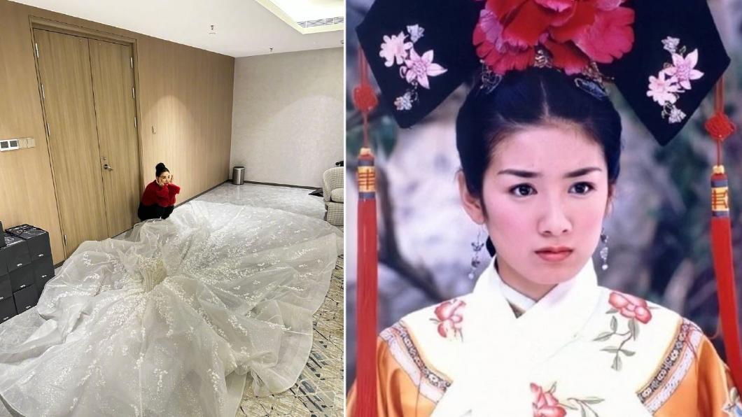 女星7件禮服塞不下!竟「纏10層保鮮膜」 粉絲驚:別這麼拚