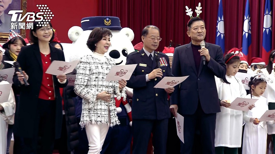 到警政署報佳音! 藝人白嘉莉宣導反詐騙