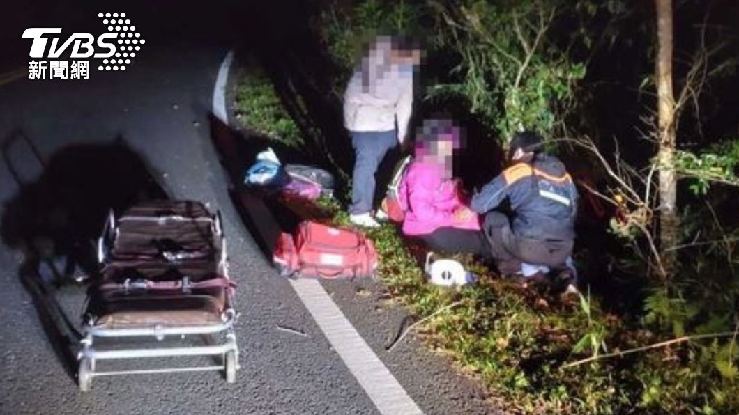 台東女騎車摔落邊坡 送醫途中突失呼吸心跳命危急救中