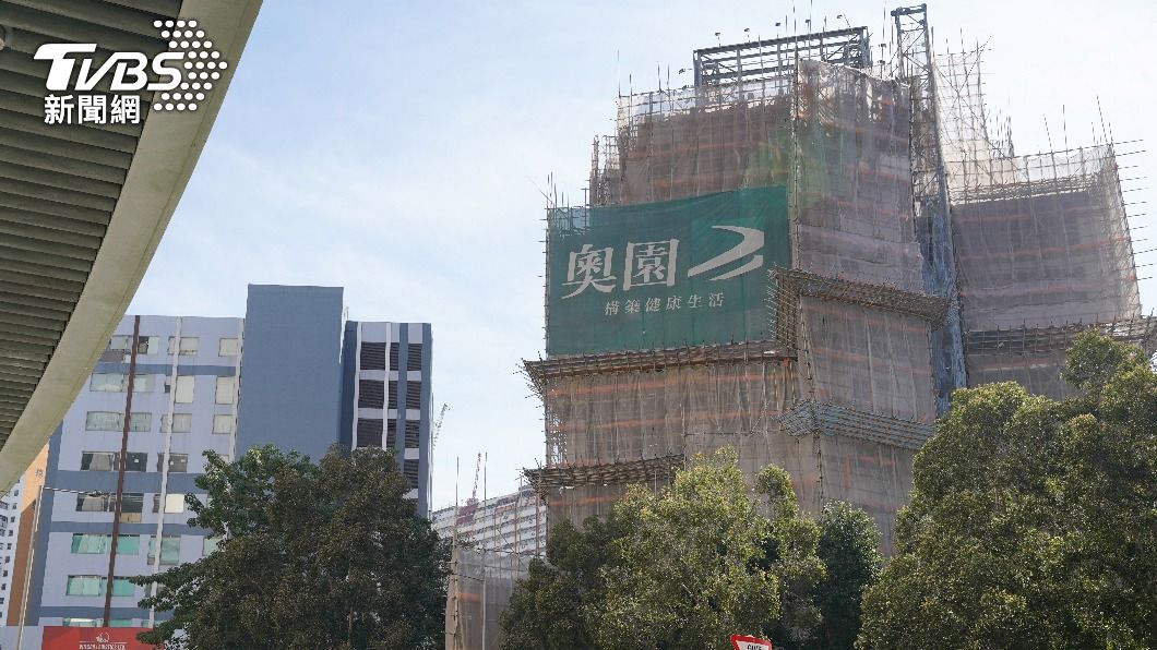 奧園曾是中國房企30強，如今負債千億。（圖／達志影像路透社）