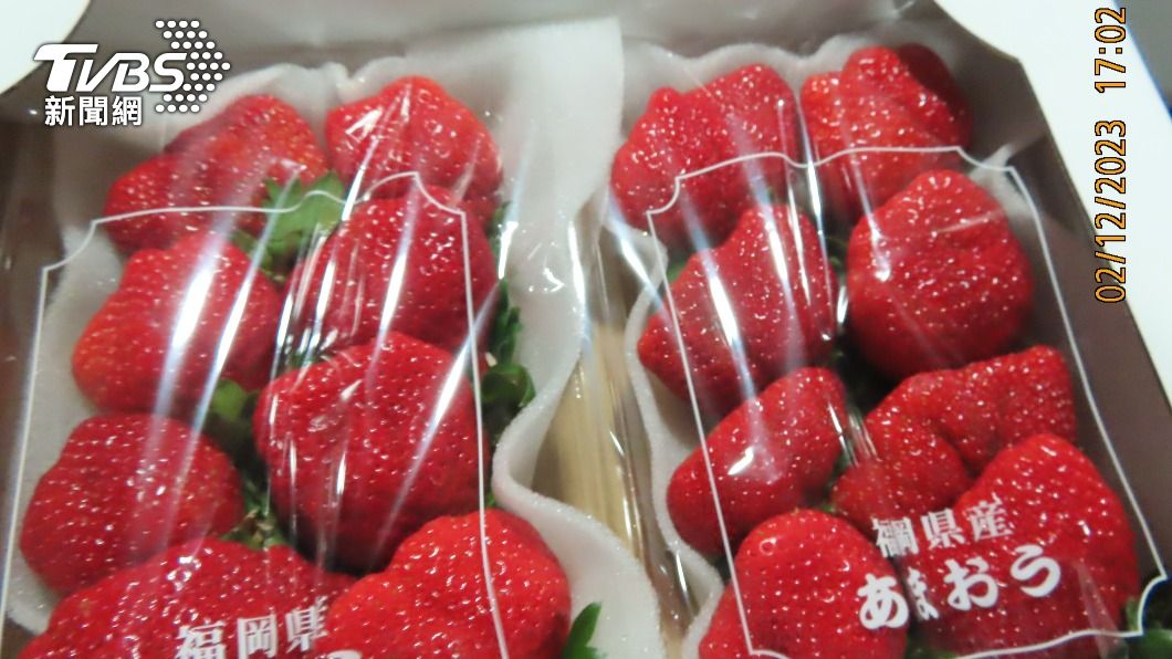 又有日本草莓農藥超標!食藥署:100%逐批查驗至明年4月