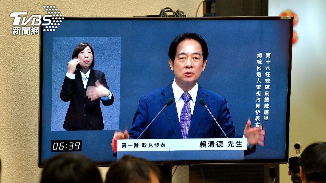 民進黨總統候選人賴清德。（圖／胡瑞麒攝）