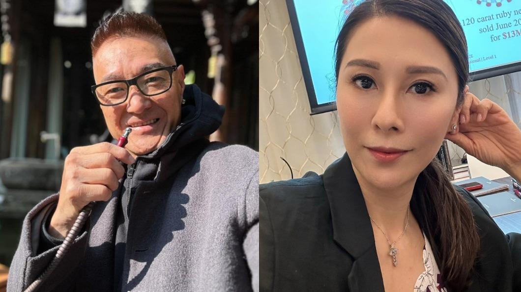 盧惠光透露兩周前才剛通過電話,沒有發現黎淑賢有任何異樣。(圖/翻攝自kenlow_1 IG、黎淑贤Bonnie微博)