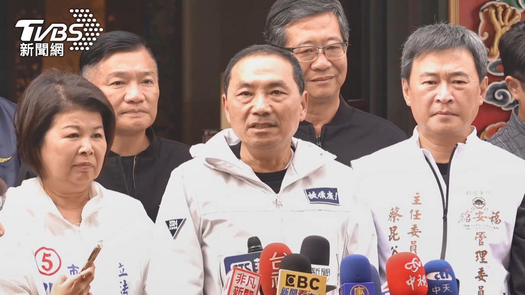 選情緊繃!侯友宜「本命區」拉鋸 中南部艱困選區苦追綠營