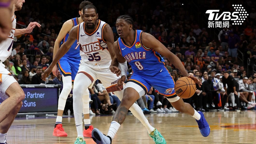 NBA/新三少發威!威廉斯「紀錄之夜」比肩KD 雷霆喜迎2連勝