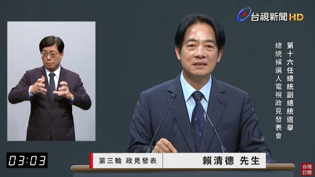 憂國會「藍白合」過半　賴清德：國家總體政策將靠攏中國