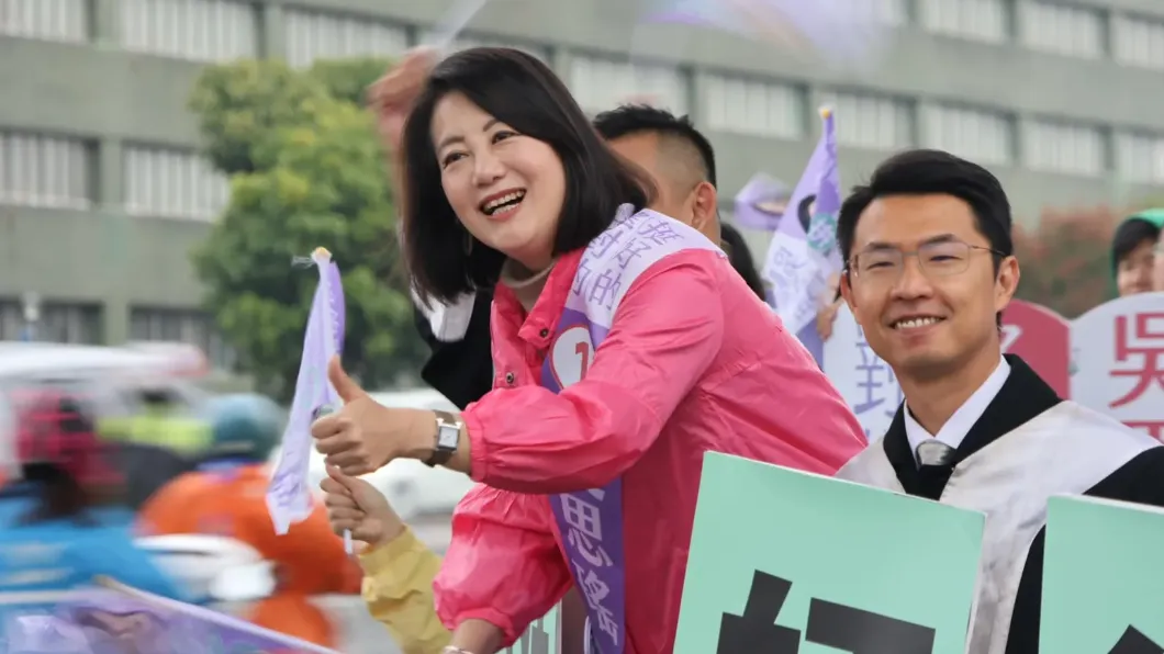 民進黨立委候選人吳思瑤。(圖/翻攝自吳思瑤臉書)