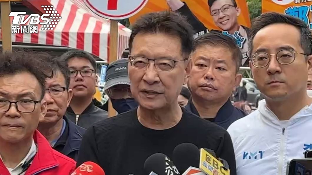 竹科園區門口拜票大塞車　趙少康致歉：維安陪同我也很困擾