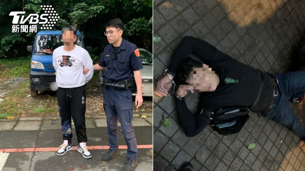 2毒蟲拒檢逃逸 飆速違規撞到「安全氣囊炸開」