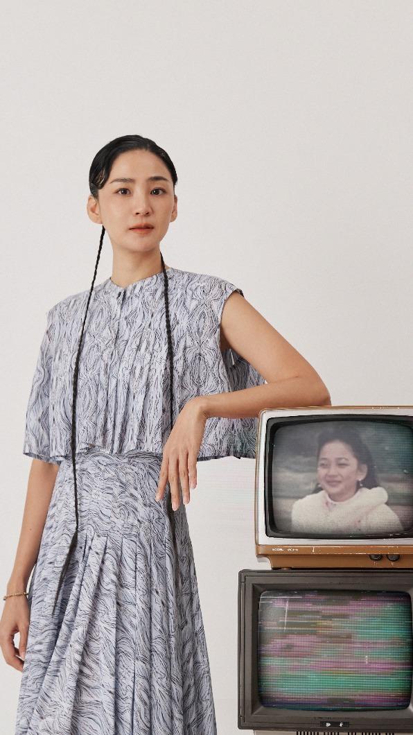 洪小鈴為演出早發性失智症患者,承受不小壓力。(圖/幸星娛樂提供)