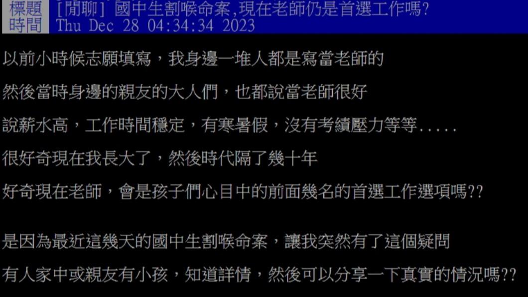 原PO發文。(圖/翻攝自PTT)