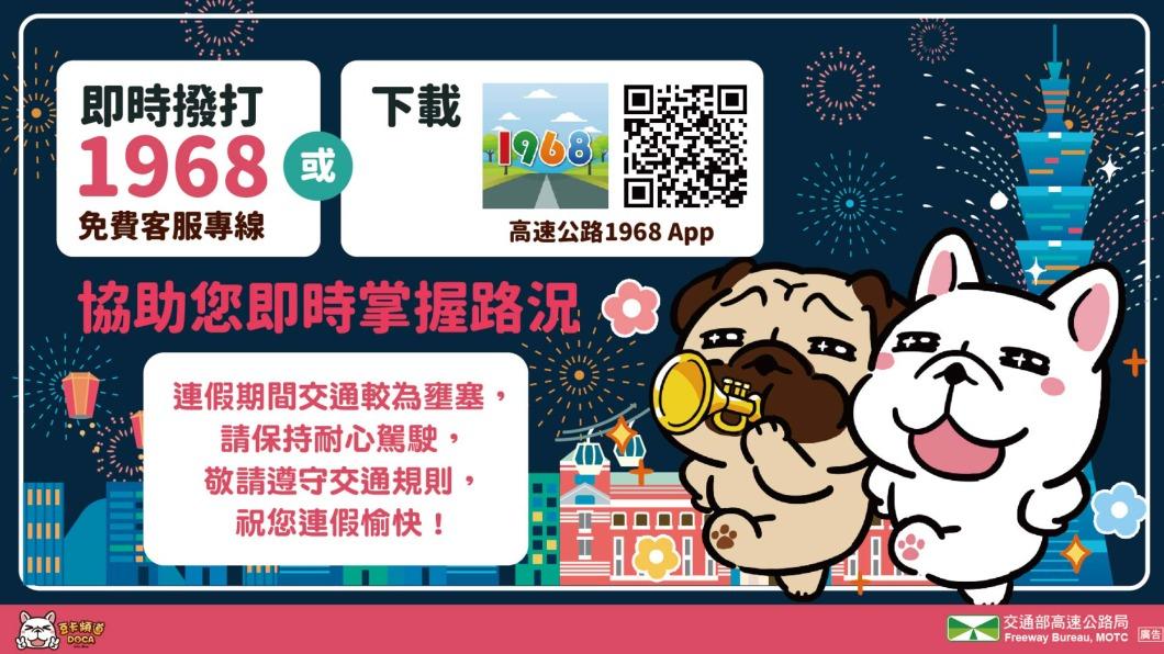 高公局連續假期疏導措施。(圖/高公局提供)