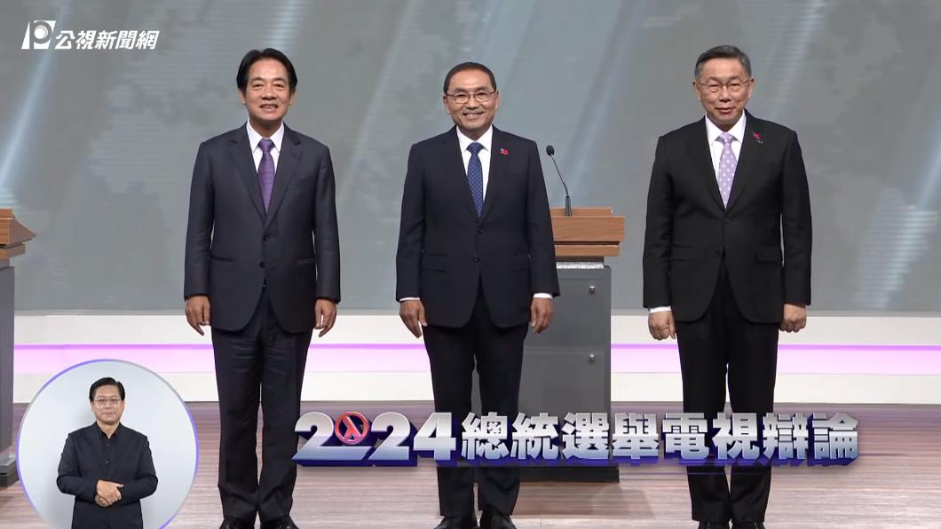 總統辯論/賴清德轟侯、柯炒房炒地 柯批:新潮流是台灣禍害