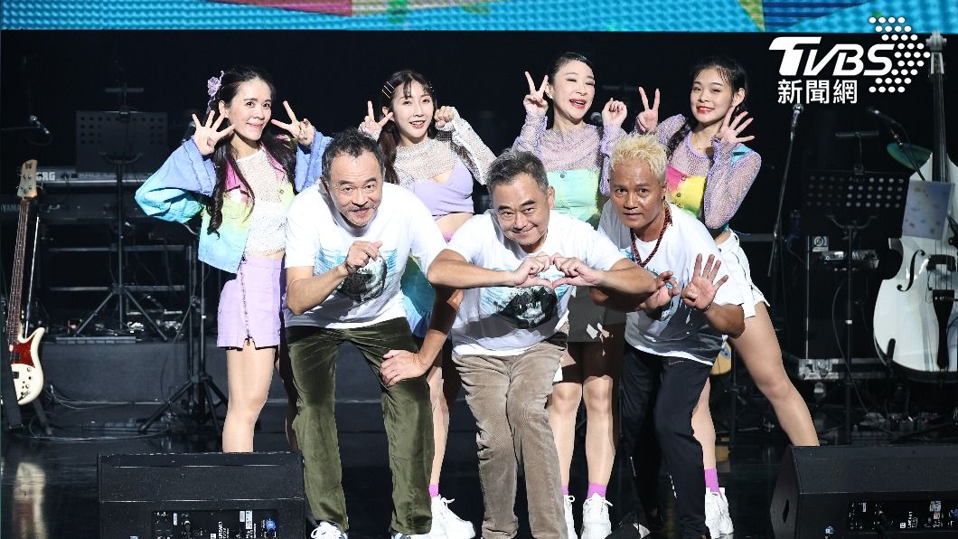 陳昇表示會繼續唱下去，要顧好這個演唱會。（圖／張哲鳴攝）
