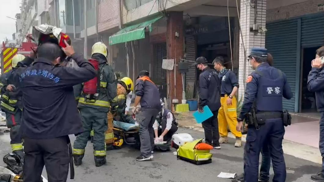 男性民眾被救出後經搶救宣告不治。（圖／民眾提供）