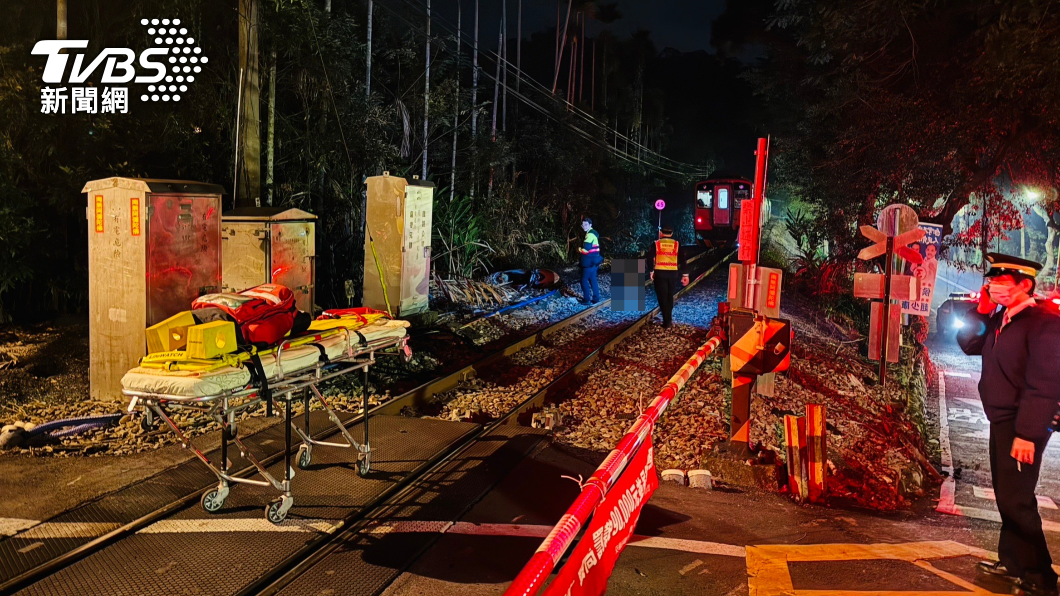 騎士頭顱破裂當場死亡。 （圖／TVBS）