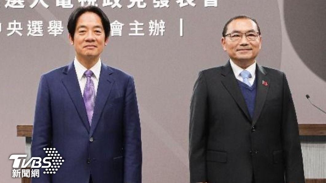 TVBS民調／辯論會後「賴侯支持度降」　逾8成民眾會去投票