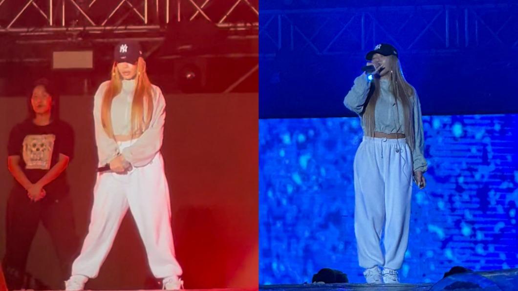 嘻哈女王JESSI台中跨年「親切問候」 身材火辣彩排畫面流出