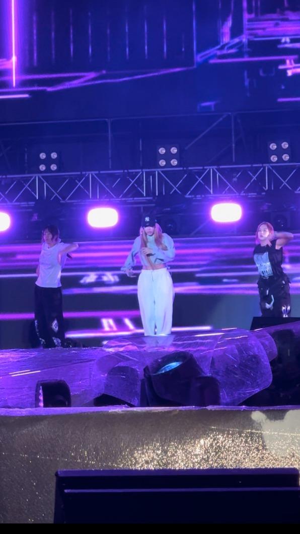 JESSI登台彩排。（圖／粉絲提供）