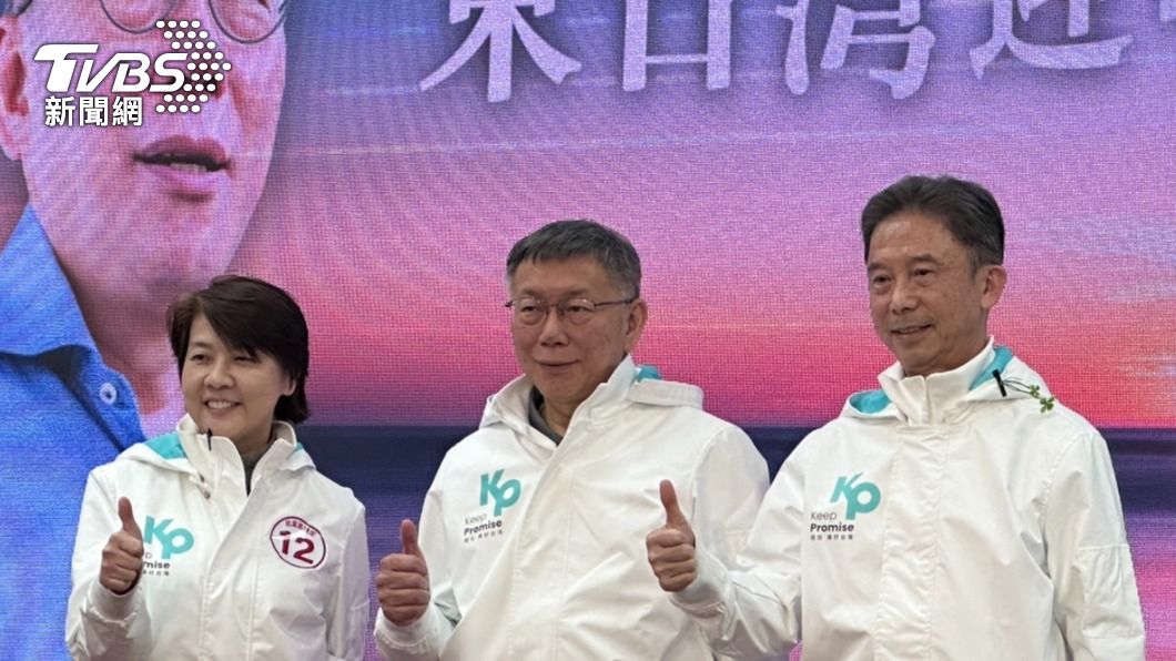 柯文哲今（31）日舉行歲末年終感恩記者會。（圖／陳昫蓁攝）