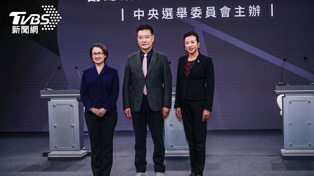 元旦就交鋒!副總統辯論會下午2時登場 蕭、吳、趙交叉攻防
