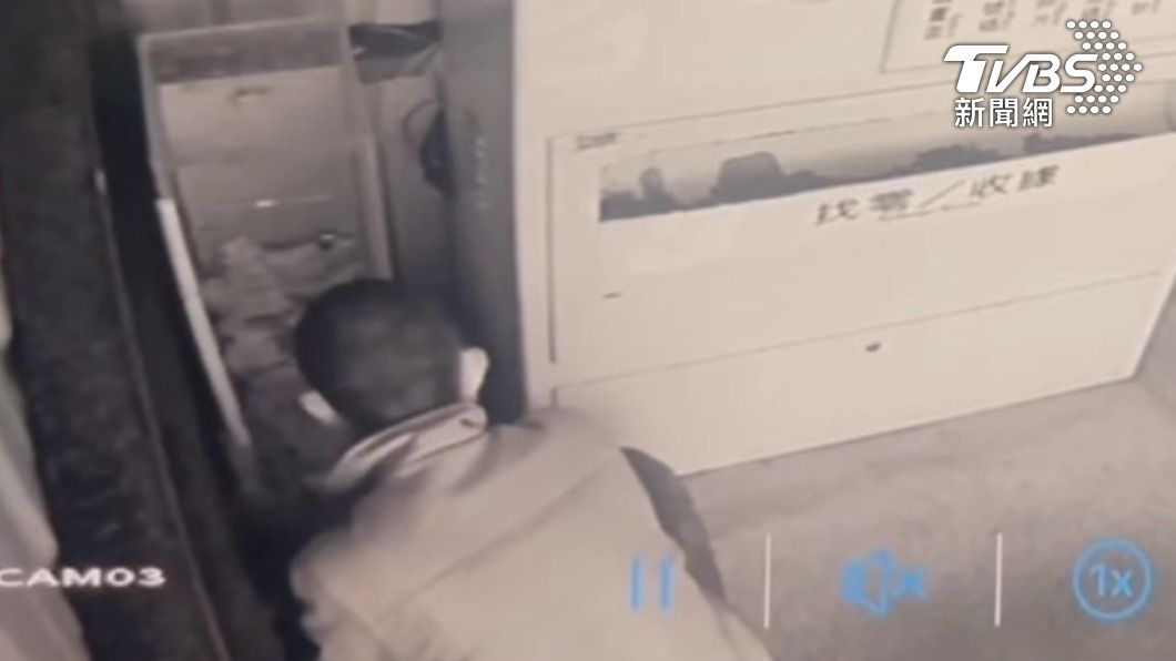 愛心捐款箱遭竊 監視器全都錄