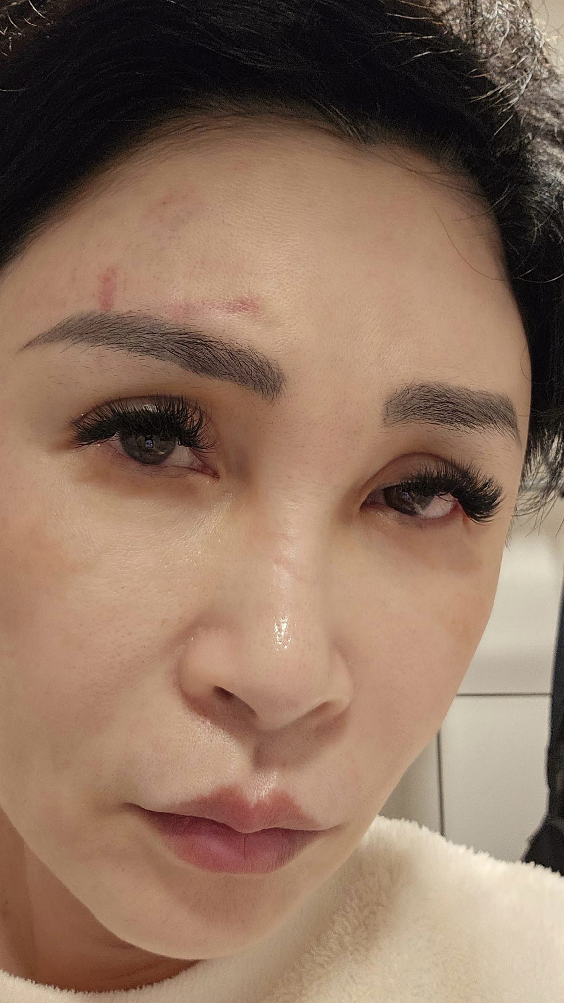 王瑞玲跨年前夕驚傳昏倒廁所。（圖／翻攝自王瑞玲醫藥美食記者臉書）